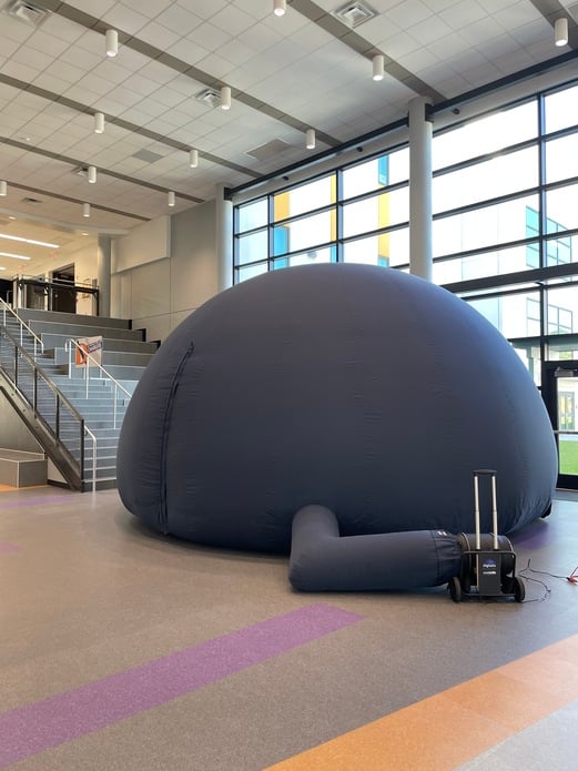 Mobile Planetarium Shows At Mobius 2